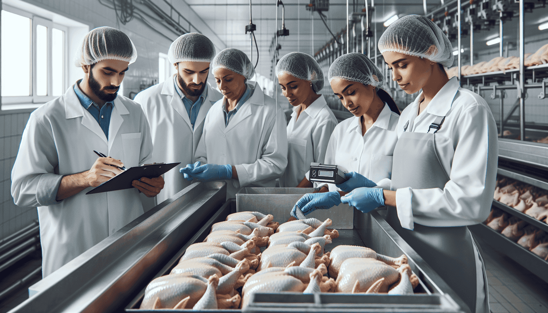 Elkötelezett munkatársak a minőségellenőrzés során